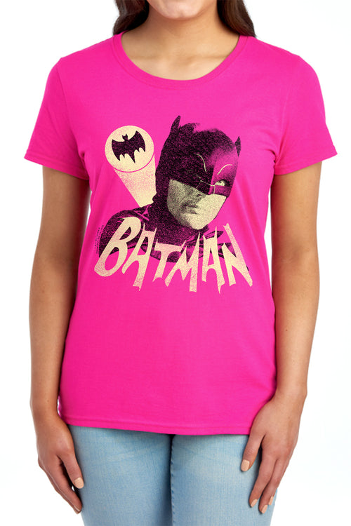 Batman Bat Signal Womens T-Shirt
