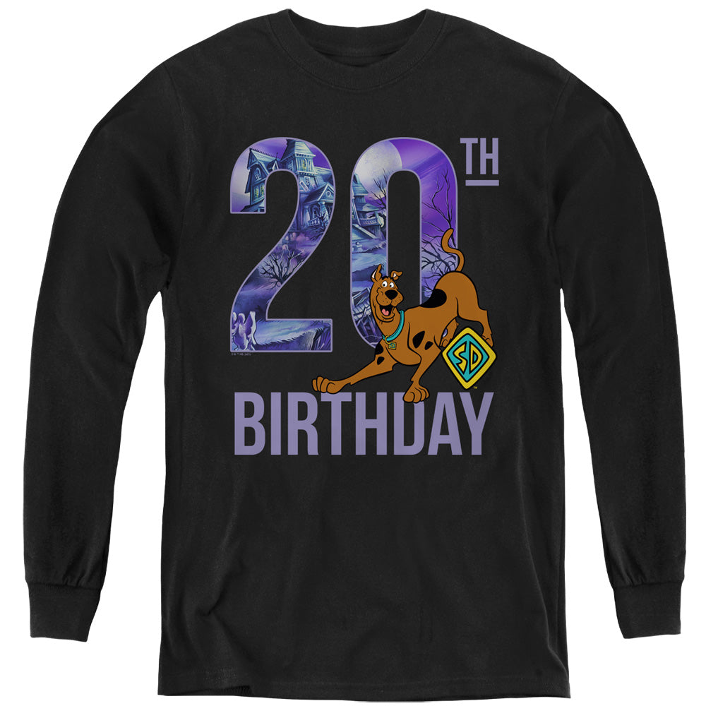 Scooby-Doo Birthday Youth Long Sleeve T-Shirt