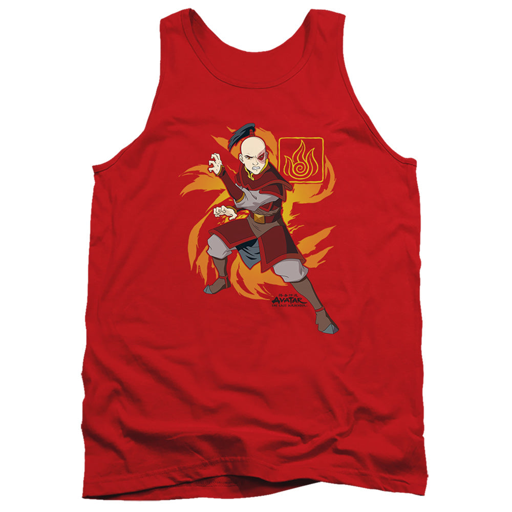 Avatar: The Last Airbender Zuko Flame Burst Tank Top
