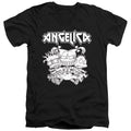 Rugrats Angelica Pickles Rocks V-Neck T-Shirt