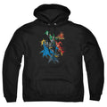 Justice League Action Stars Pullover Hoodie