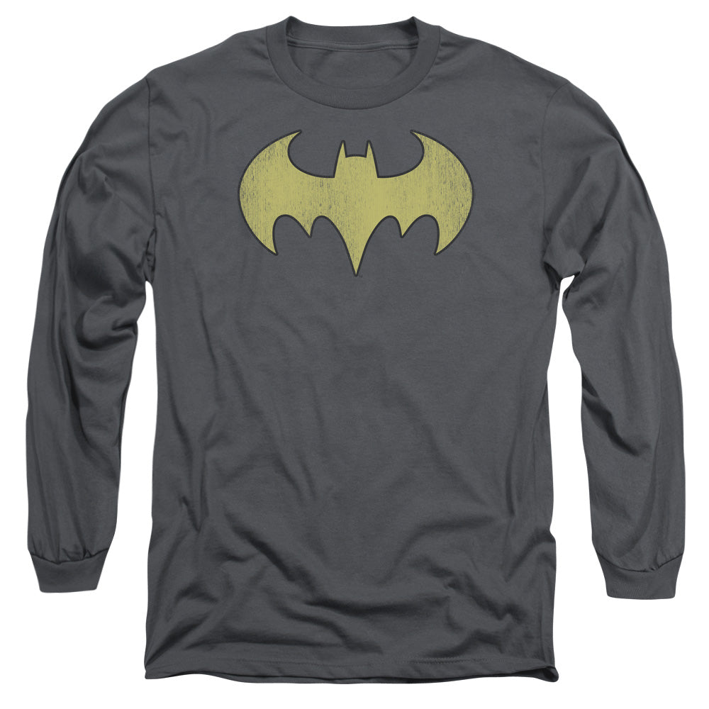 DC Comics Batgirl Logo Distressed Long Sleeve T-Shirt