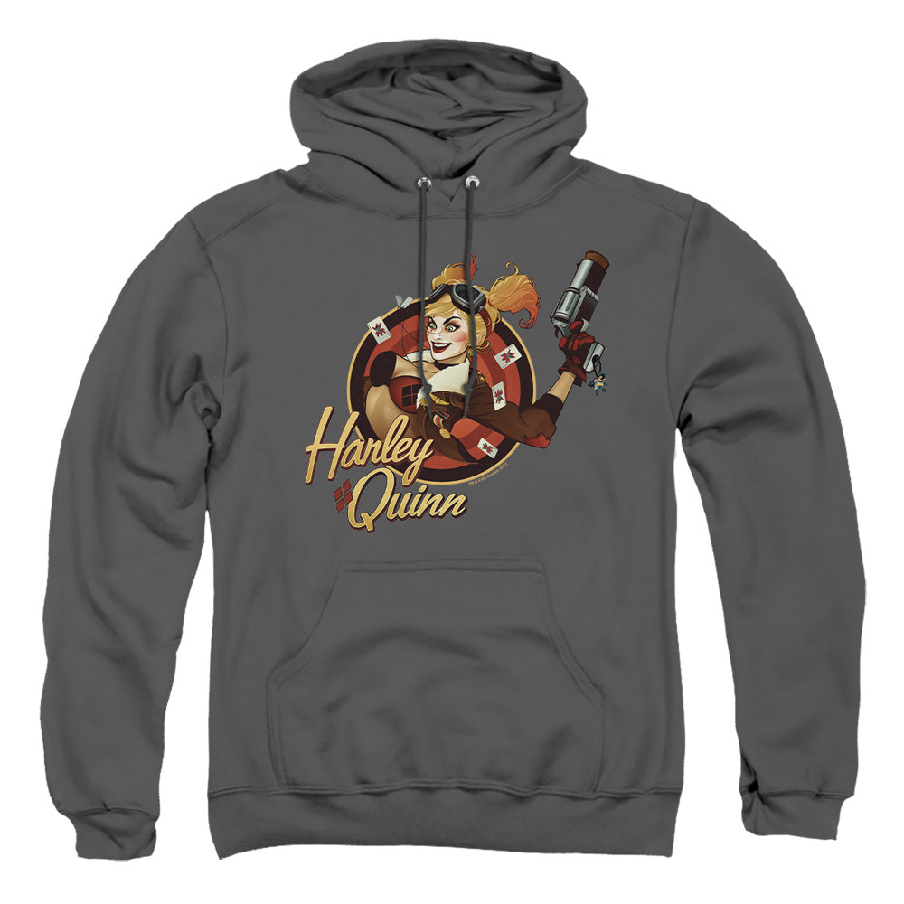 DC Comics Harley Bomber Pullover Hoodie
