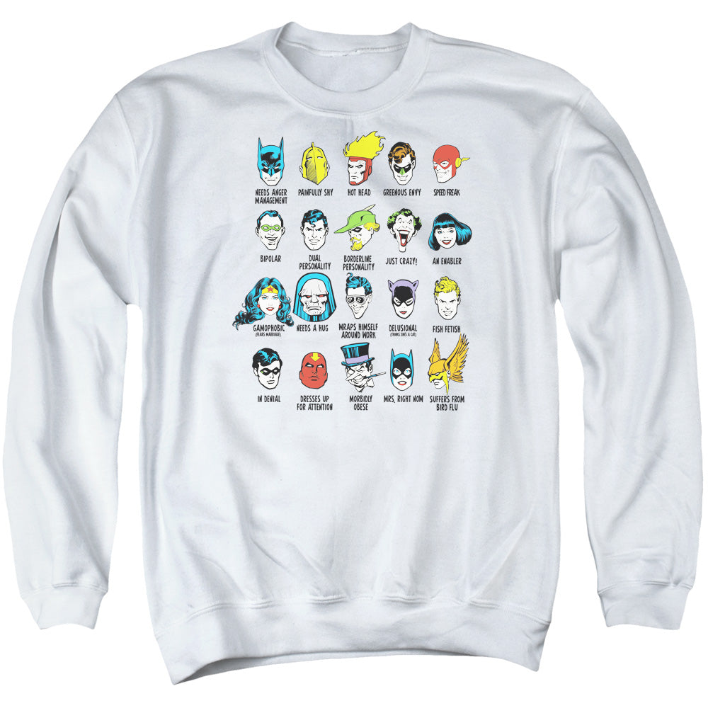 DC Comics Superhero Issues Crewneck Sweatshirt