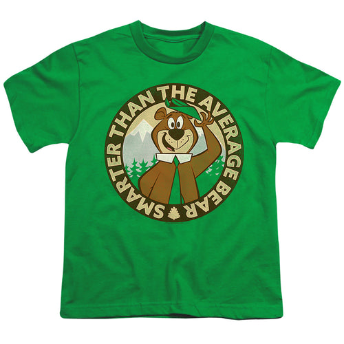 Yogi Bear Smarter Than the Average Bear Badge Youth/Toddler T-Shirt