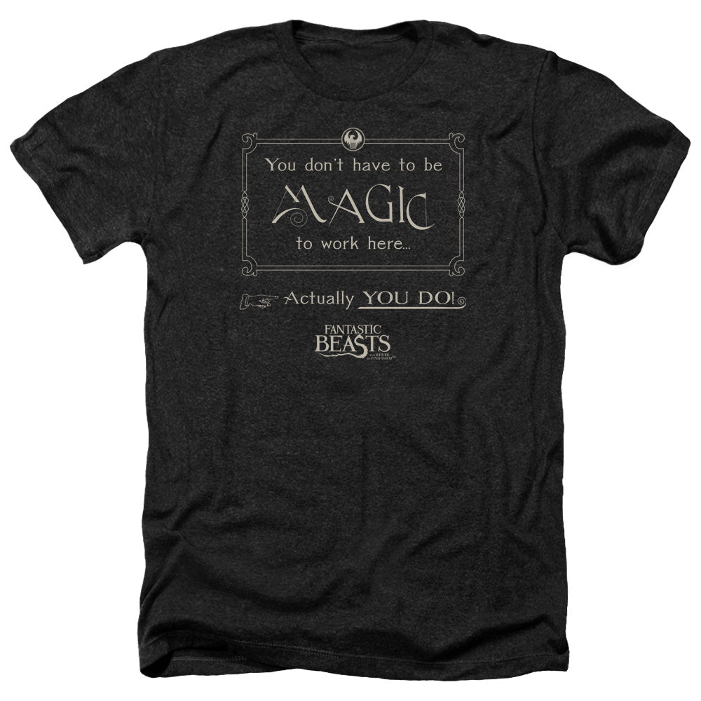 Fantastic Beasts Magic To Work Here T-Shirt
