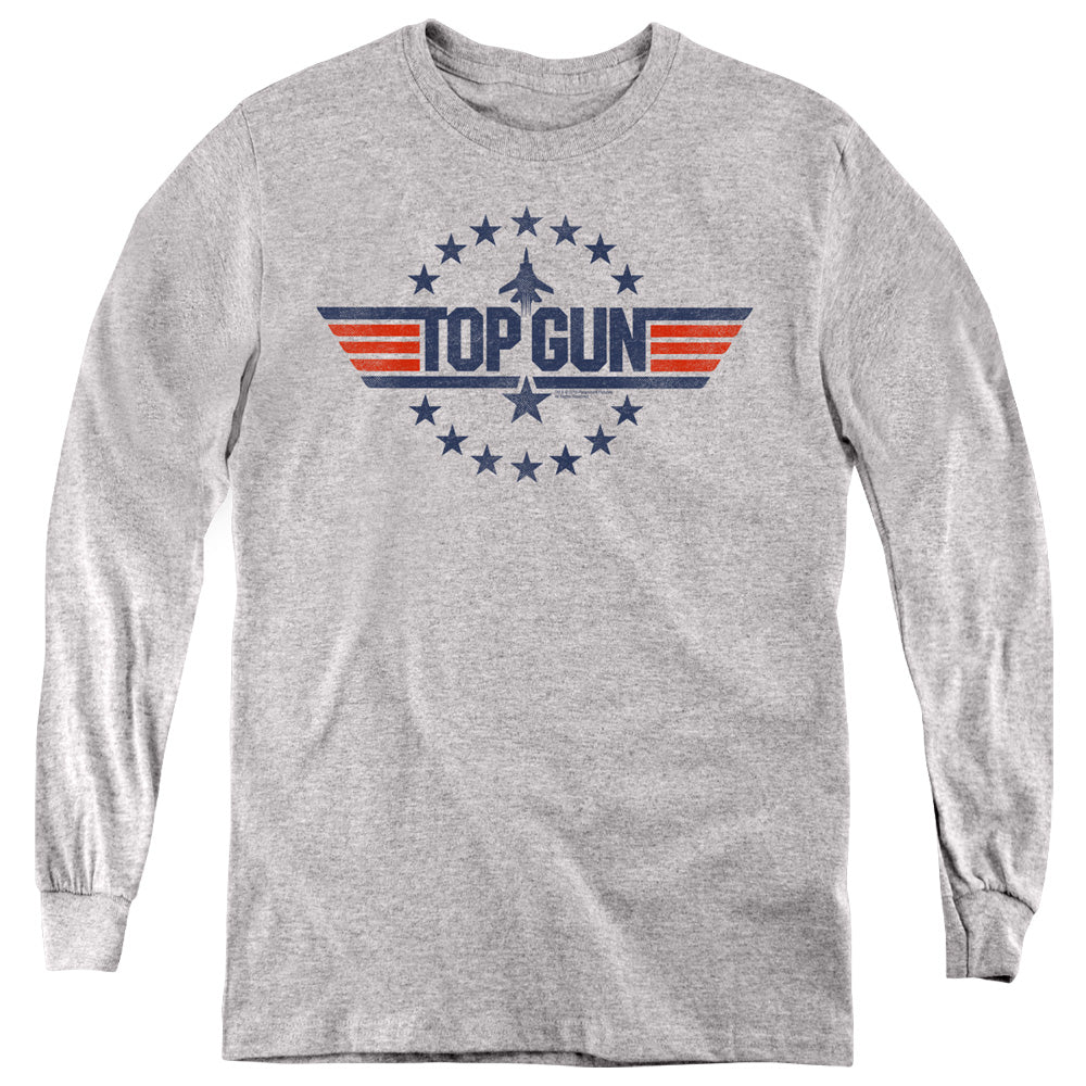 Top Gun Star Logo Youth Long Sleeve T-Shirt