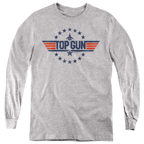 Top Gun Star Logo Youth Long Sleeve T-Shirt