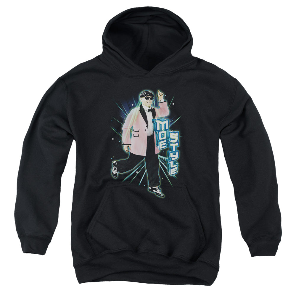 The Three Stooges Moe Style Youth Hoodie