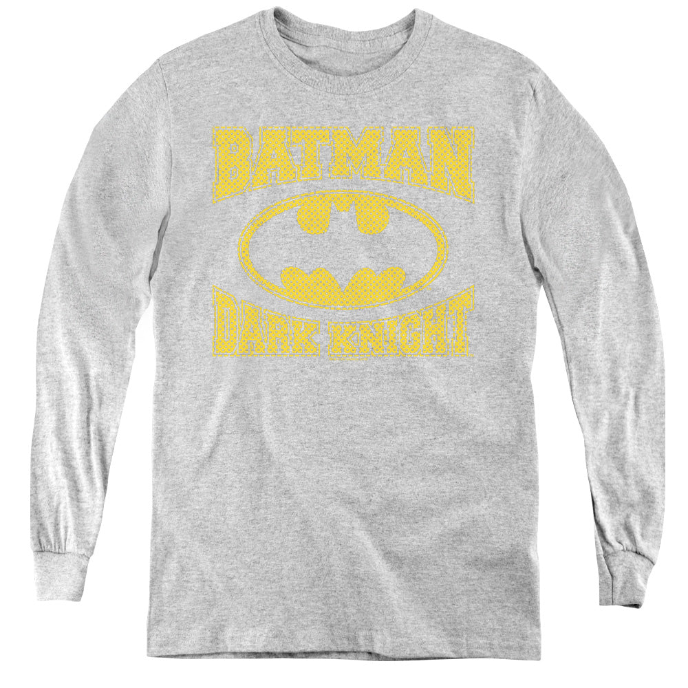 Batman Dark Knight Jersey Youth Long Sleeve T-Shirt