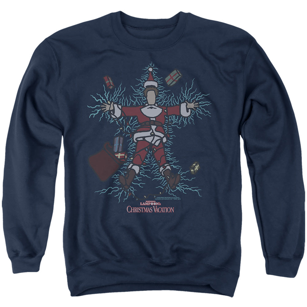 Christmas Vacation Clark Griswold'S X-Mas Lights Crewneck Sweatshirt