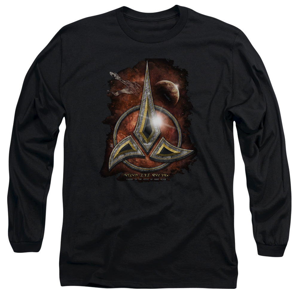 Star Trek Klingon Crest Long Sleeve T-Shirt