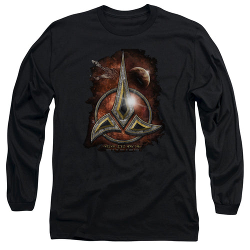 Star Trek Klingon Crest Long Sleeve T-Shirt