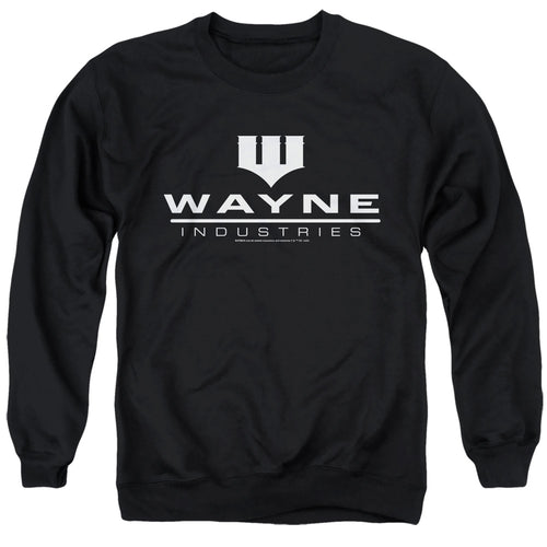 Batman Wayne Industries Black Crewneck Sweatshirt