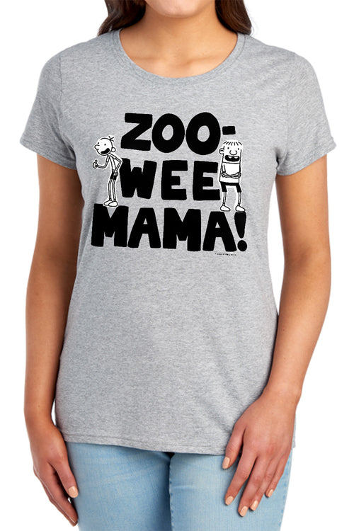 Diary of a Wimpy Kid Zoo Wee Mama! Womens T-Shirt