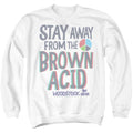 Woodstock Stay Away from the Brown Acid Crewneck Sweatshirt