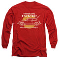 Honda Civic Coming World Long Sleeve T-Shirt