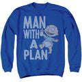 Rugrats Man with a Plan Crewneck Sweatshirt