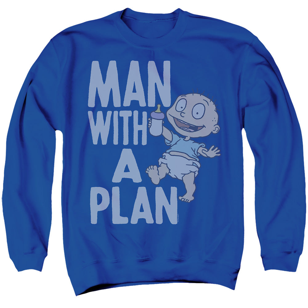 Rugrats Man with a Plan Crewneck Sweatshirt