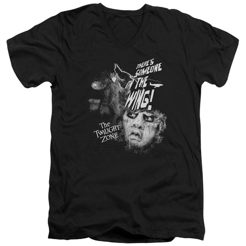 The Twilight Zone Nightmare at 20,000 Feet Someone on the Wing V-Neck T-Shirt
