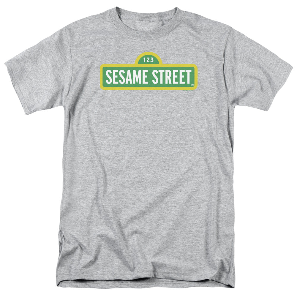 Sesame Street Logo Athletic Heather T-Shirt