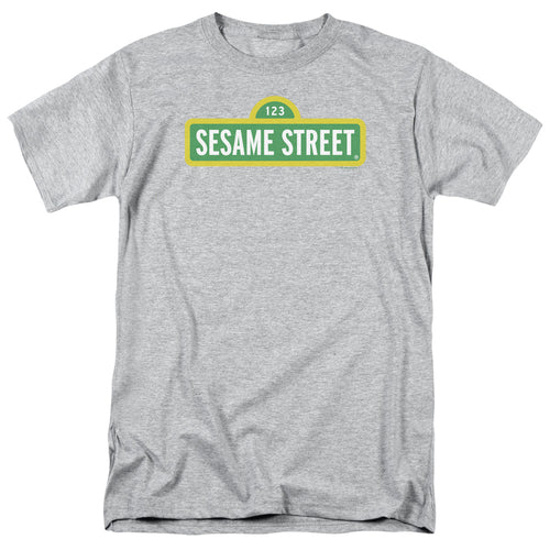 Sesame Street Logo Athletic Heather T-Shirt