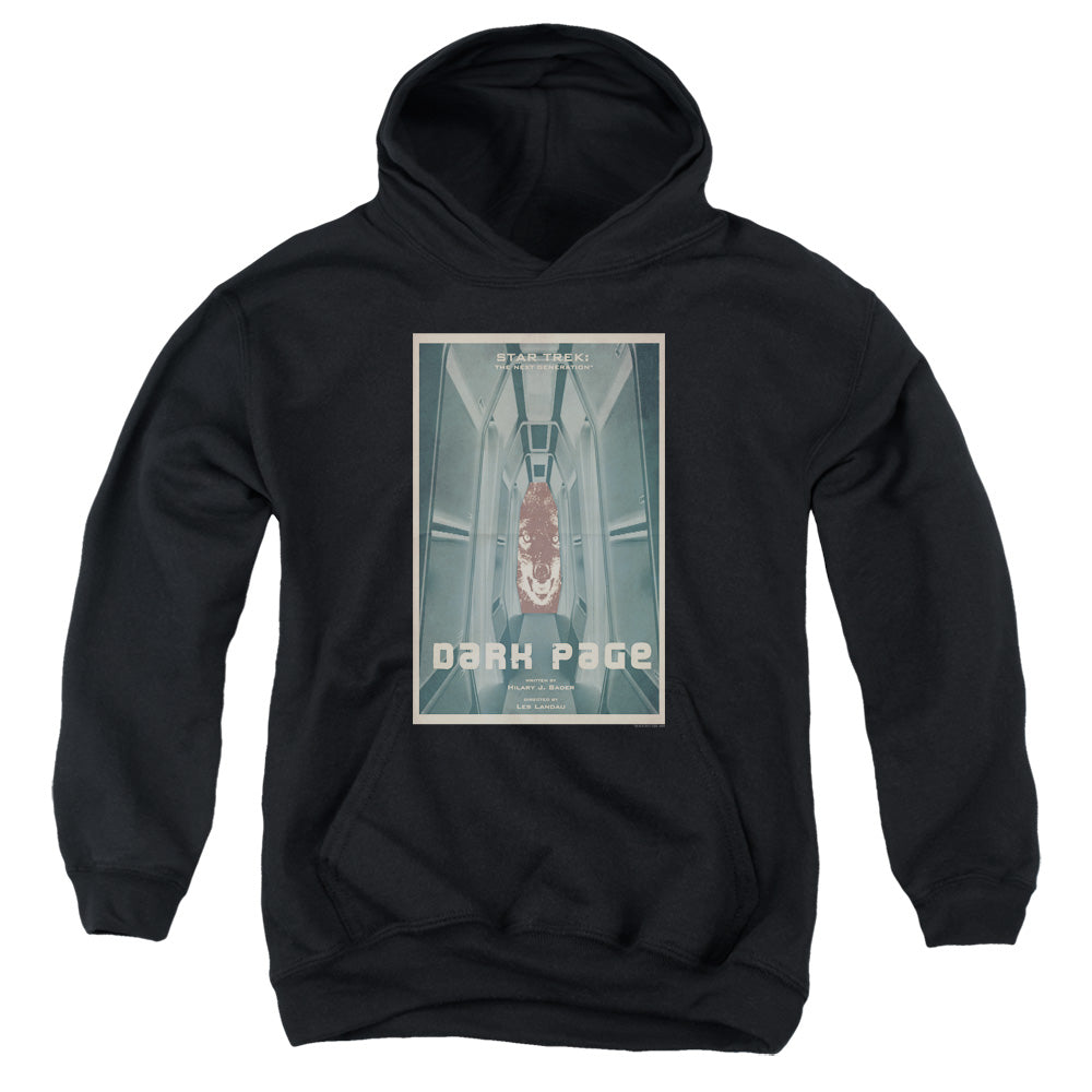 Star Trek Dark Page Black Youth Hoodie