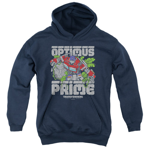 Transformers Optimus Prime in Ruins Youth Hoodie