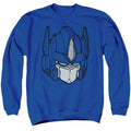 Transformers Optimus Head Crewneck Sweatshirt