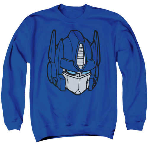 Transformers Optimus Head Crewneck Sweatshirt