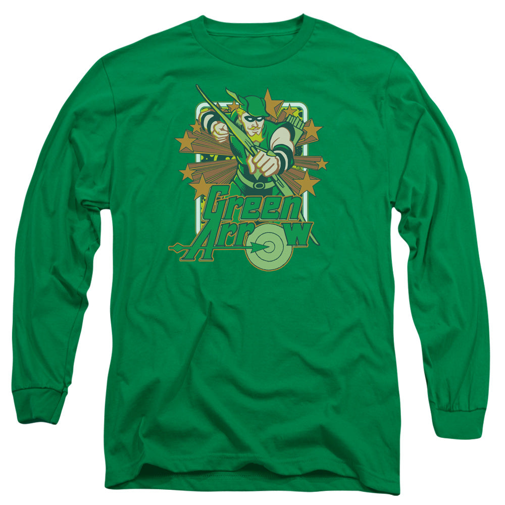 DC Comics Green Arrow Stars Long Sleeve T-Shirt