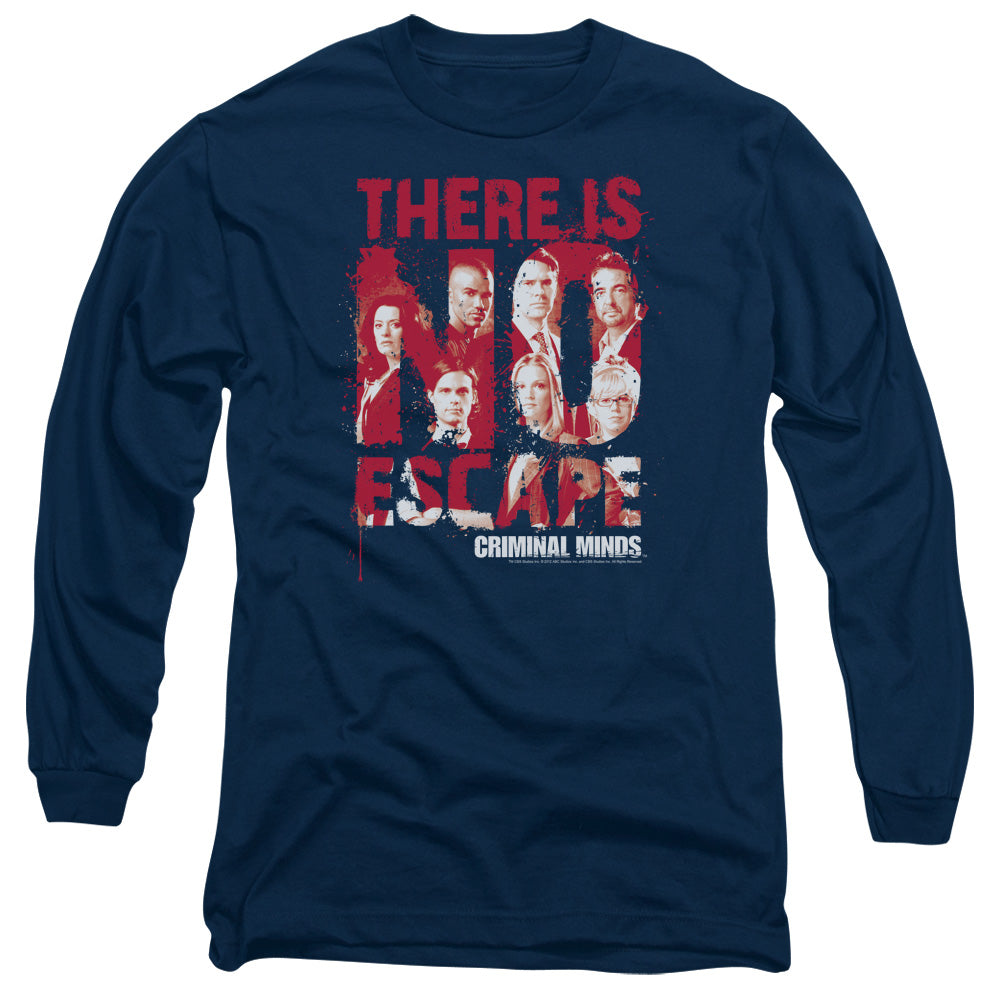 Criminal Minds No Escape Long Sleeve T-Shirt