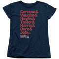 Major League Team Roster Womens T-Shirt
