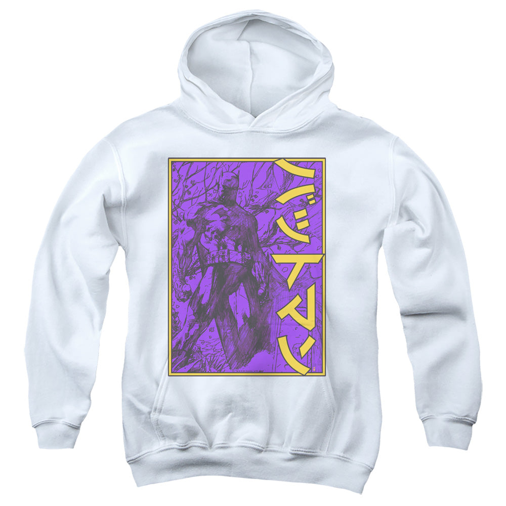 Batman Big Framed Kanji Youth Hoodie