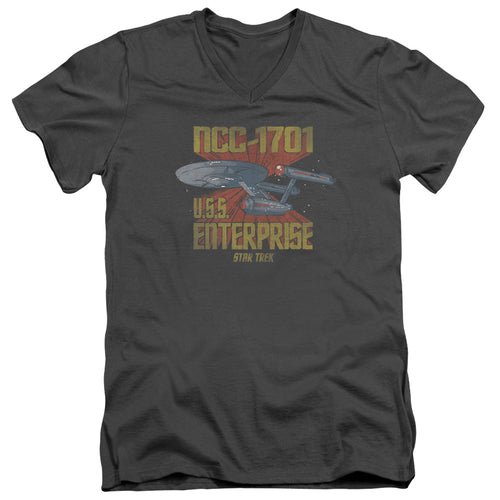 Star Trek NCC-1701 Enterprise V-Neck T-Shirt