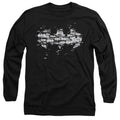 Batman Multi Bat Logo Long Sleeve T-Shirt