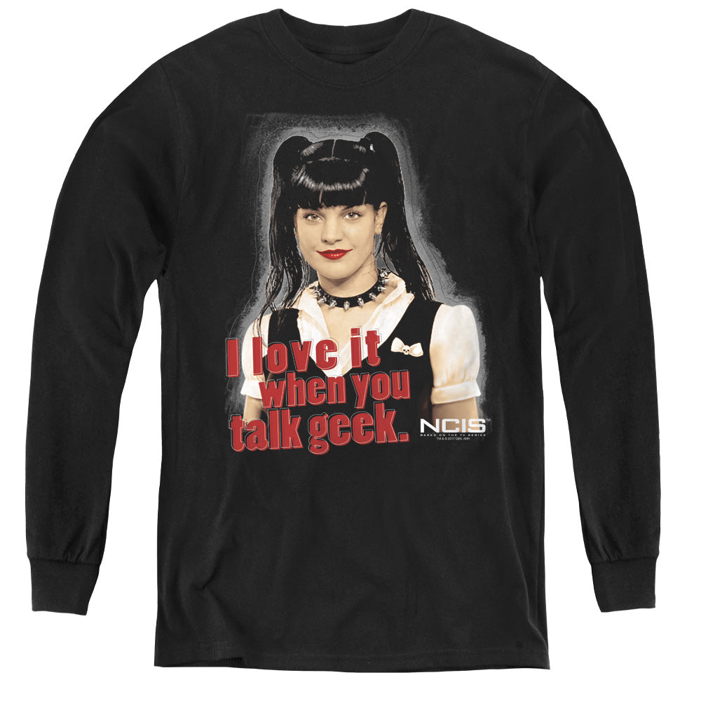 NCIS Geek Talk Youth Long Sleeve T-Shirt