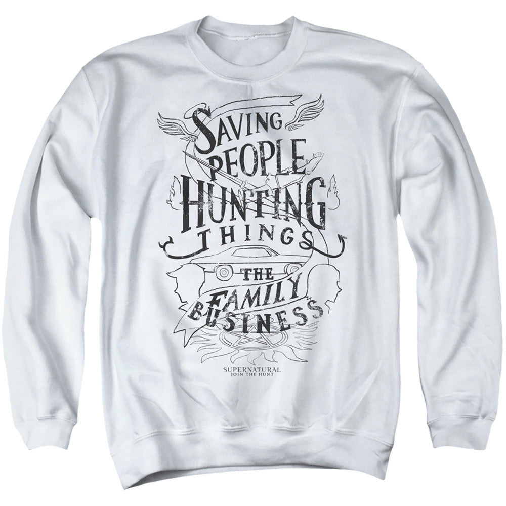 Supernatural Saving People Hunting Things Crewneck Sweatshirt