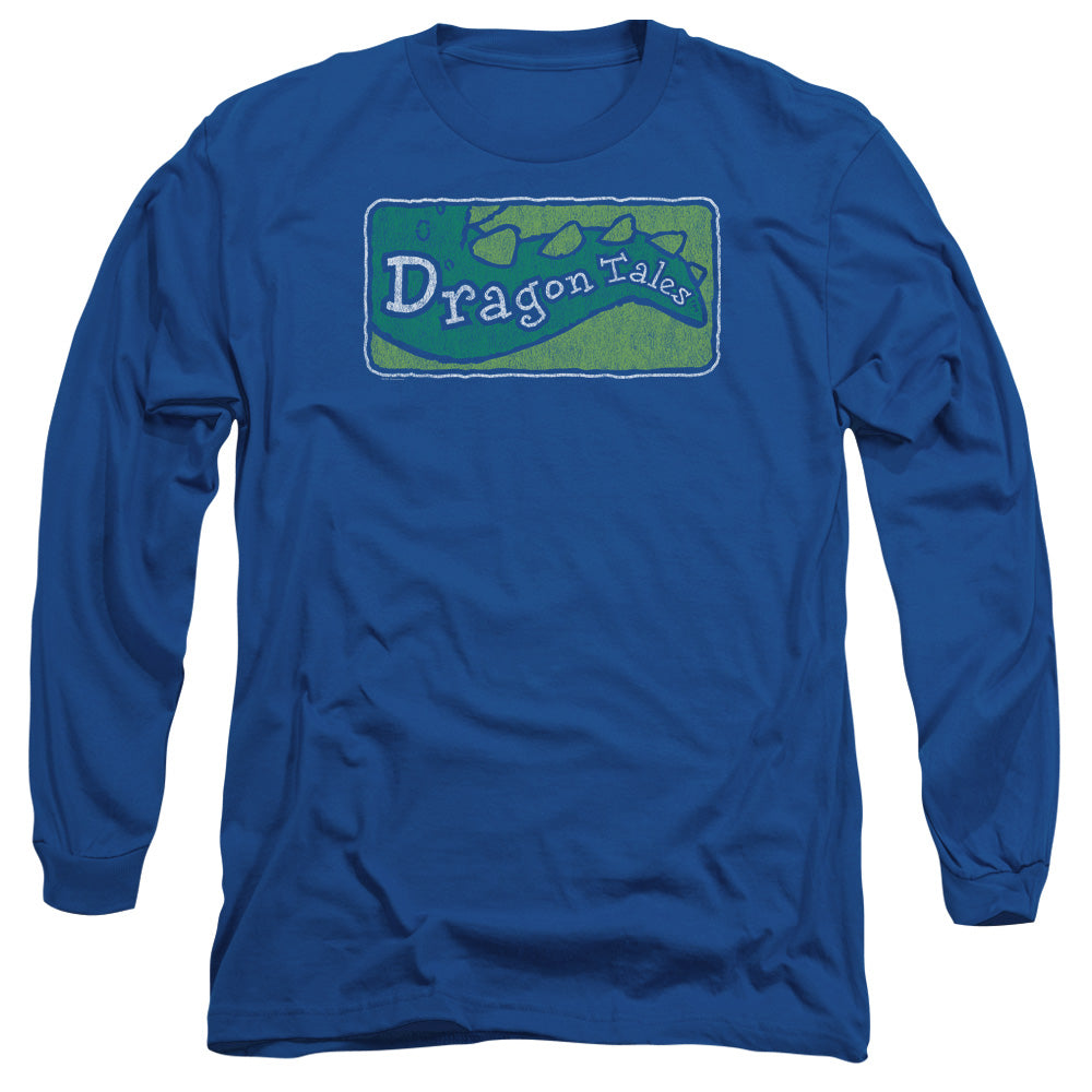 Dragon Tales Logo Distressed Long Sleeve T-Shirt