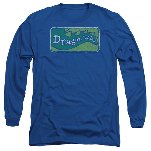 Dragon Tales Logo Distressed Long Sleeve T-Shirt