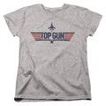 Top Gun Logo Grey Womens T-Shirt