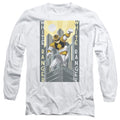 Mighty Morphin Power Rangers White Ranger Deco Long Sleeve T-Shirt
