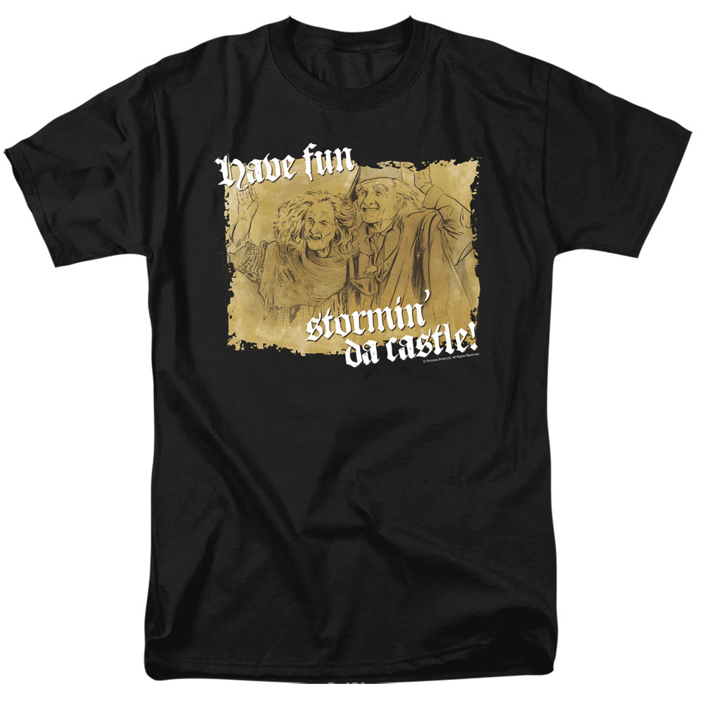 The Princess Bride Have Fun Stormin' Da Castle Black T-Shirt