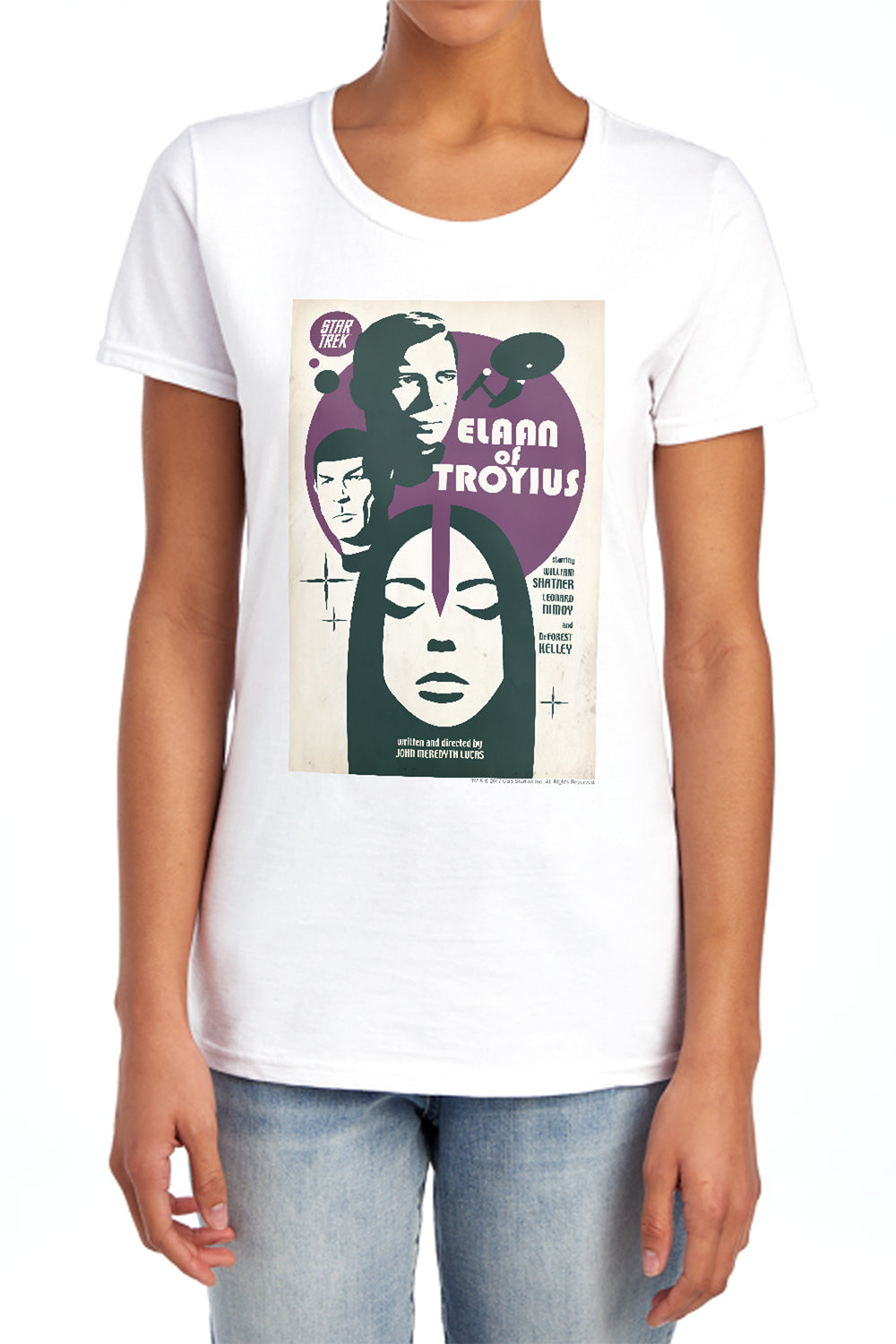 Star Trek Juan Ortiz Elaan of Troyius Womens T-Shirt