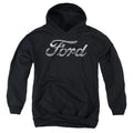 Ford Chrome Ford Logo Youth Hoodie