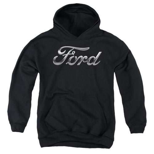 Ford Chrome Ford Logo Youth Hoodie