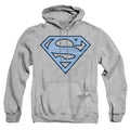 Superman Carolina Blue&navy Shield Pullover Hoodie