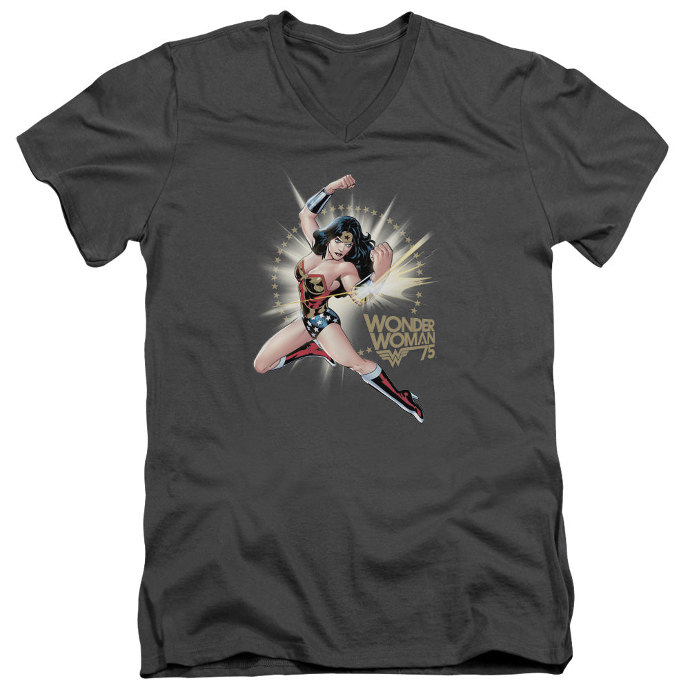 Wonder Woman WW75 Bracelets of Submission V-Neck T-Shirt