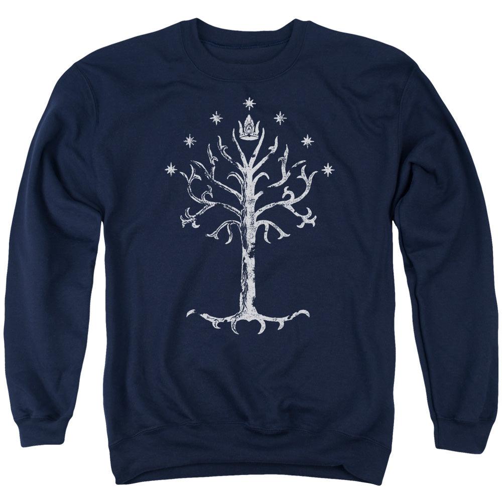 Lord of the Rings Tree of Gondor Navy Crewneck Sweatshirt