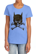 Batman Bat And Bones Womens T-Shirt